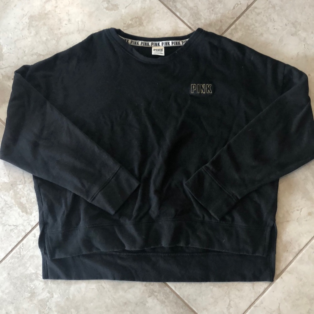 VS Pink crew neck sweatshirt